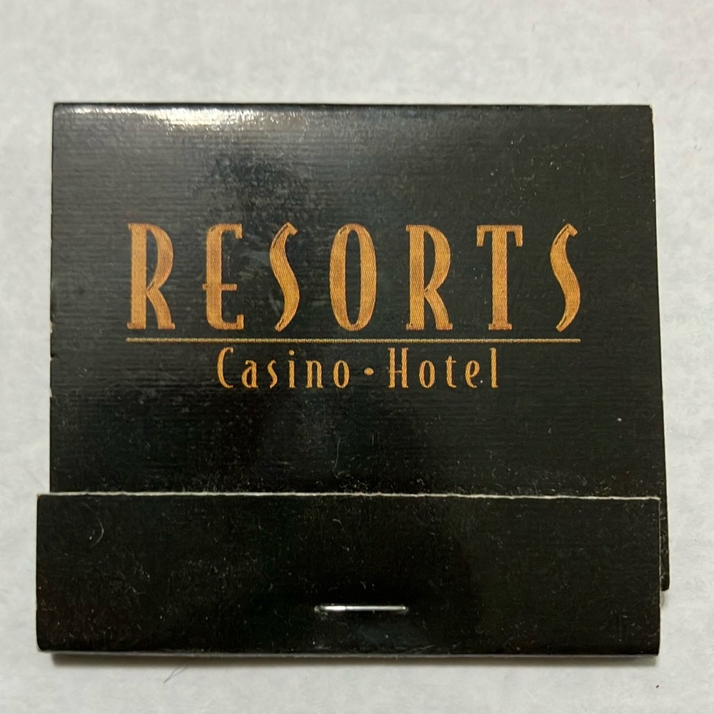 Resorts Casino-Hotel unused Matchbook